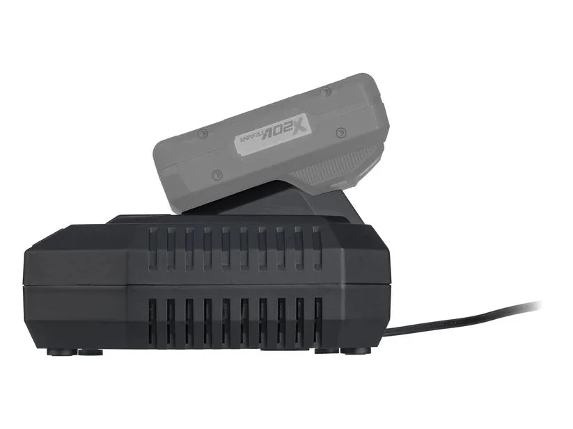 PARKSIDE PERFORMANCE® Caricabatterie Smart PLGS 2012 A1 - Vista laterale con batteria